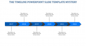 Stunning Timeline PowerPoint Slide Template Presentation
